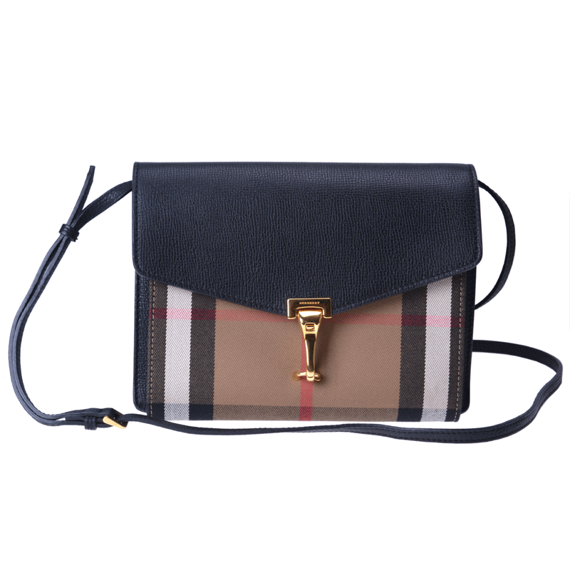 버버리 체크 무늬 크로스백