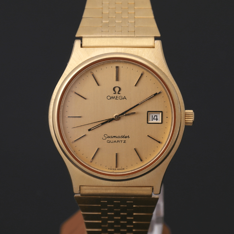 오메가 Seamaster 금도금 시계(男)