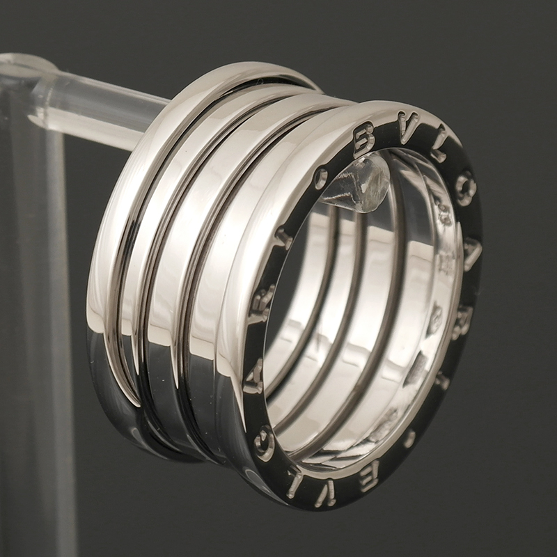 불가리 비제로원 화이트 골드 반지