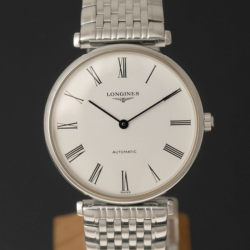 론진 라 그란데 스틸 33mm 시계(AUTO)