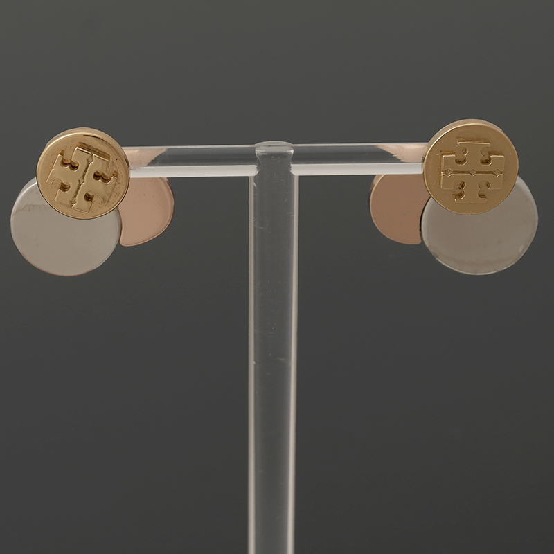 토리버치 귀걸이(tri-tone)
