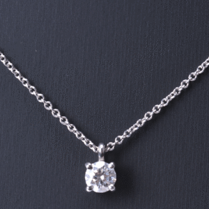 티파니 0.3ct Dia 목걸이