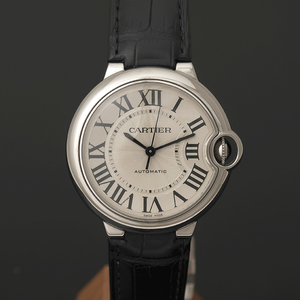까르띠에 발롱블루 가죽줄 시계 (36MM)